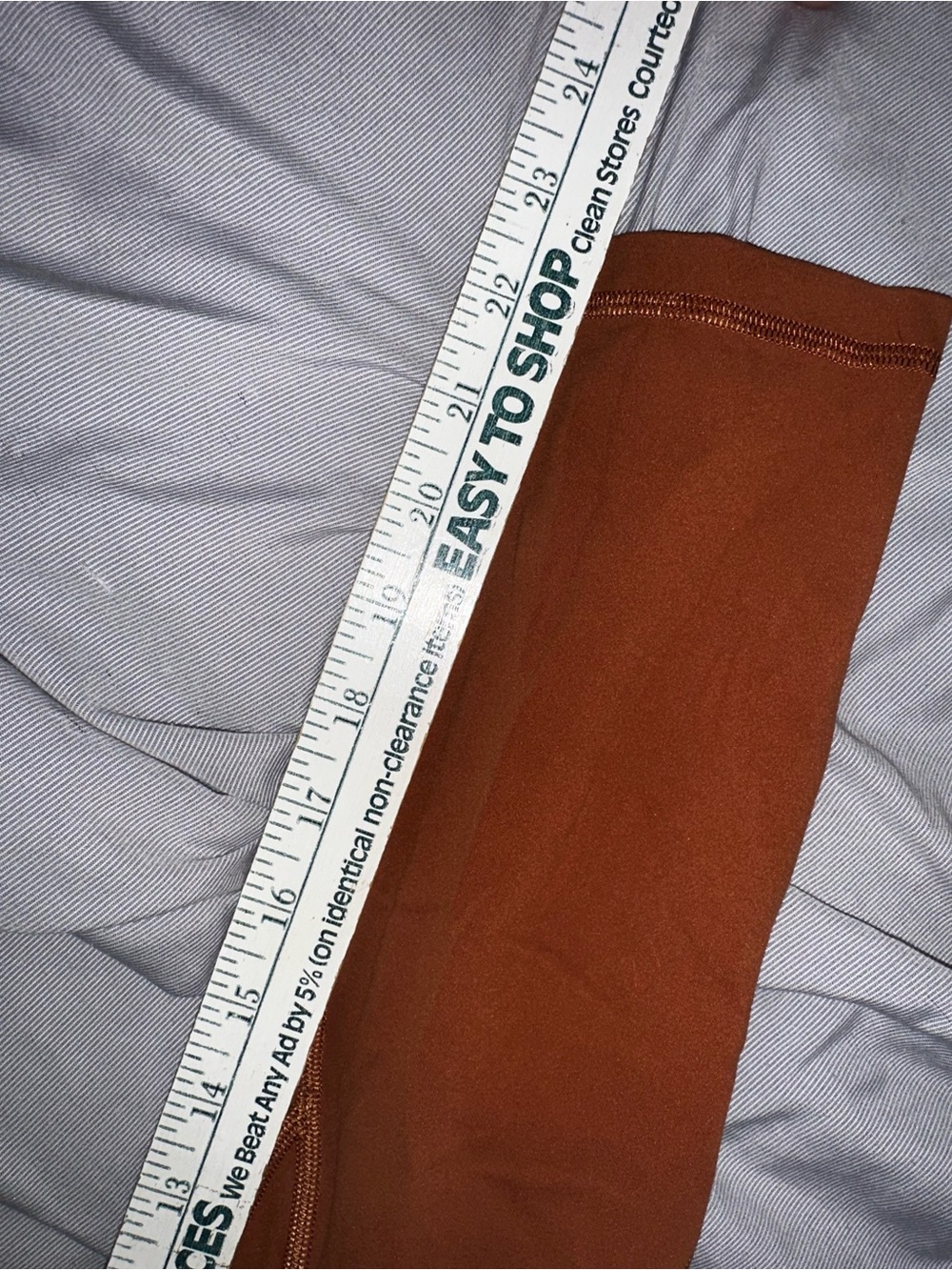 lululemon athletica Rust Orange High-Rise Leggings - Picture 8 of 10
